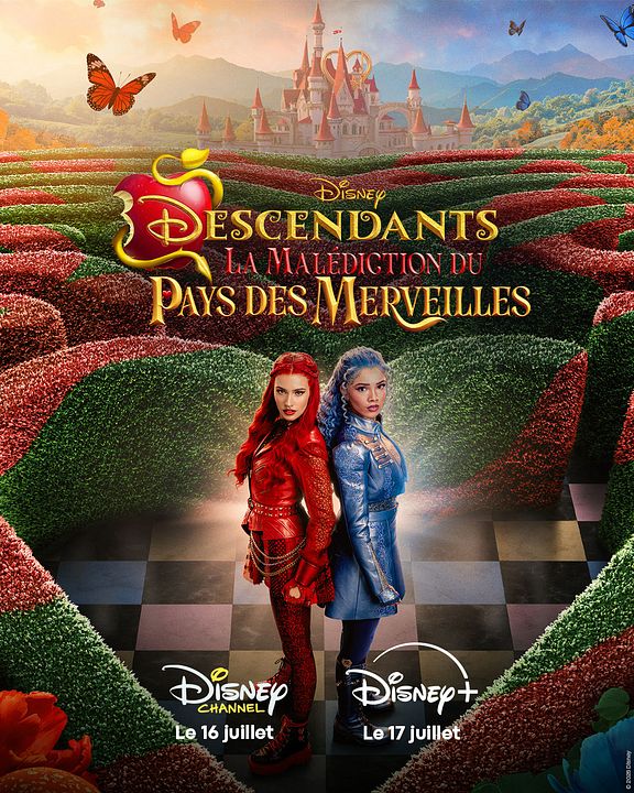 Descendants : La malédiction du pays des merveilles : Affiche