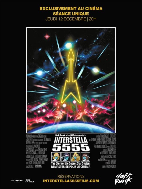 Interstella 5555 : Affiche