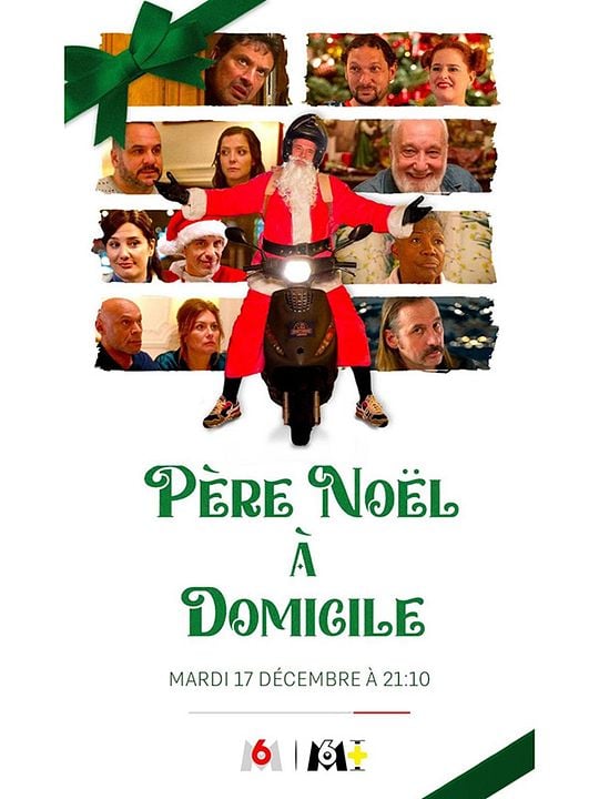 Père Noël à domicile : Affiche