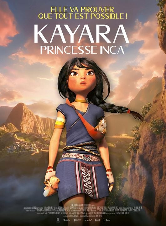 Kayara, Princesse inca : Affiche