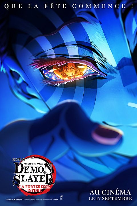 Demon Slayer: Kimetsu no Yaiba La Forteresse Infinie Film 1 : Affiche
