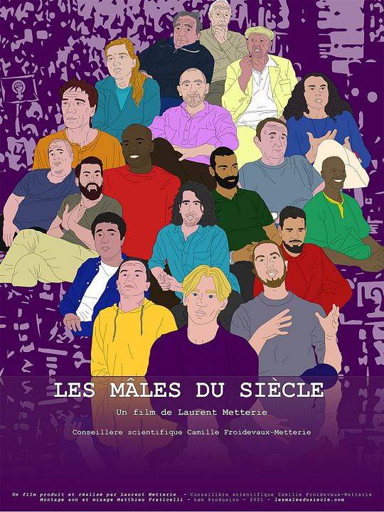 Les Mâles du siècle : Affiche