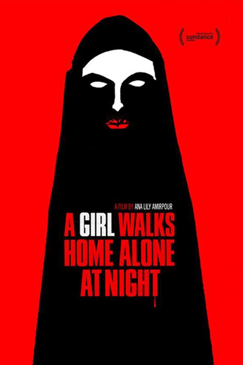 A Girl Walks Home Alone At Night : Affiche