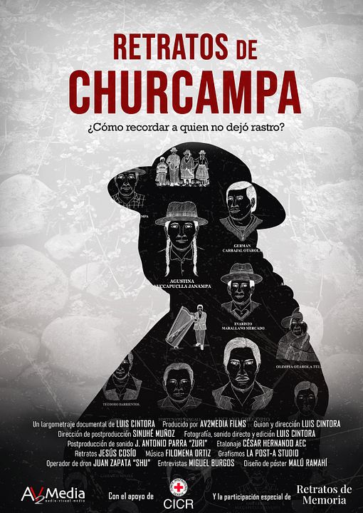 Retratos de Churcampa : Affiche