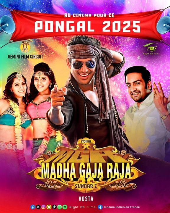 Madha Gaja Raja : Affiche