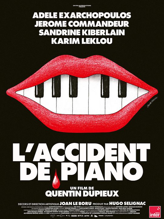 L'Accident de piano : Affiche