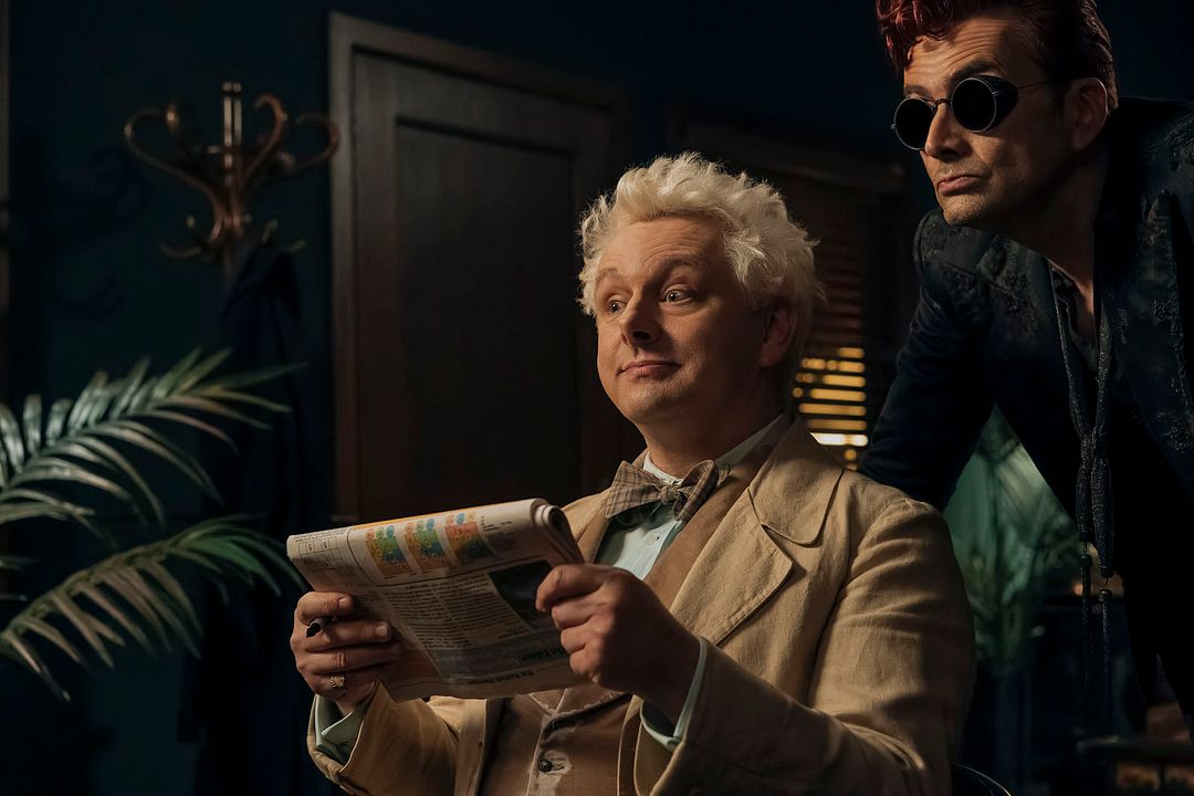 Good Omens : Photo David Tennant, Michael Sheen