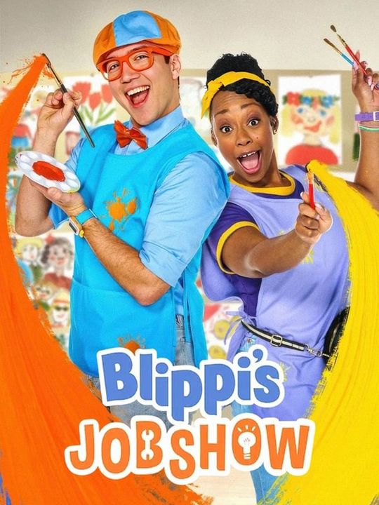 Blippi découvre les métiers : Affiche