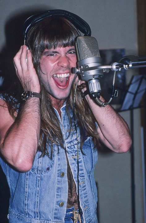 Iron Maiden: Burning Ambition : Photo Bruce Dickinson
