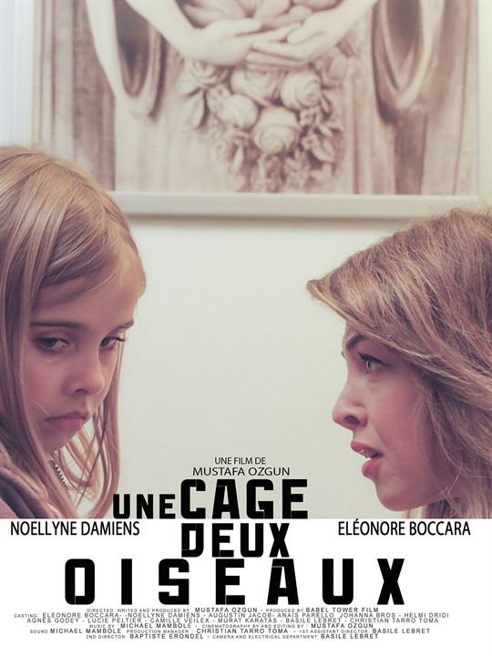 Une cage deux oiseaux : Affiche