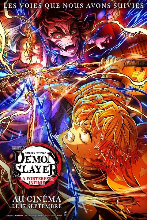 Demon Slayer: Kimetsu no Yaiba La Forteresse Infinie Film 1 : Affiche