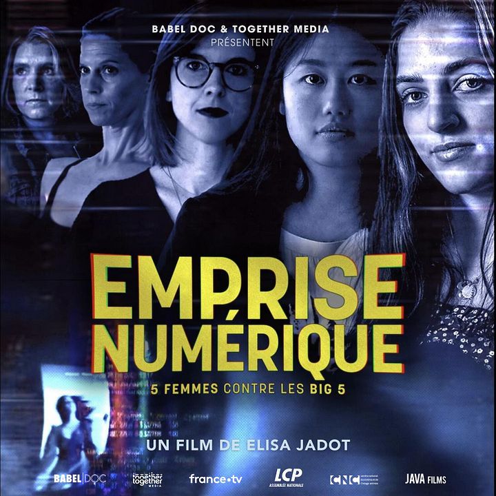 Emprise numérique, 5 femmes contre les Big 5 : Affiche