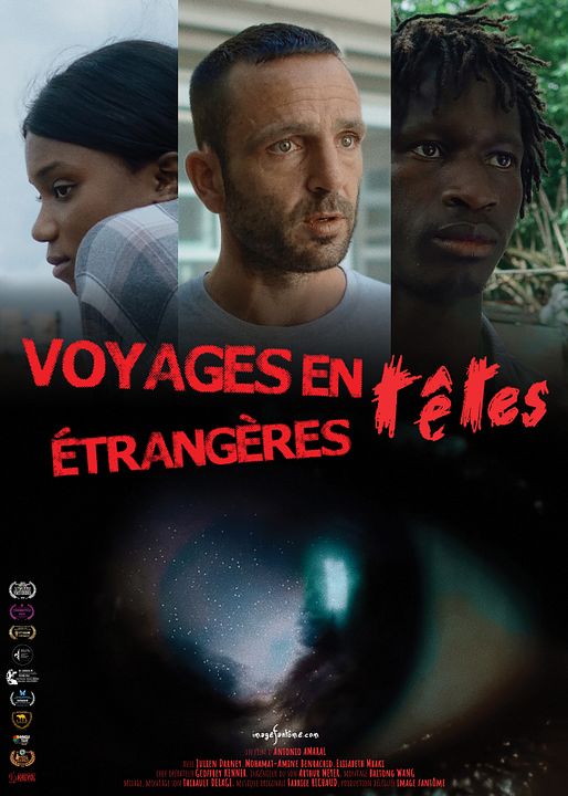 Voyages en têtes étrangères : Affiche