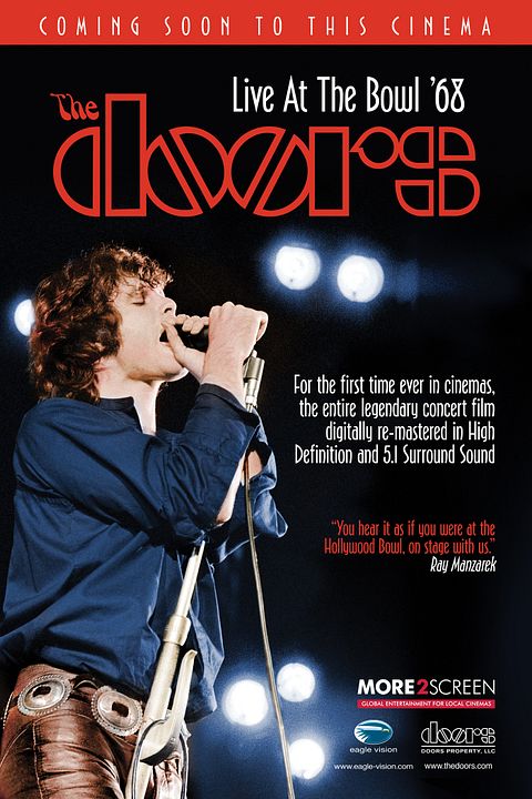 The Doors - Live At The Bowl '68 (Pathé Live) : Affiche