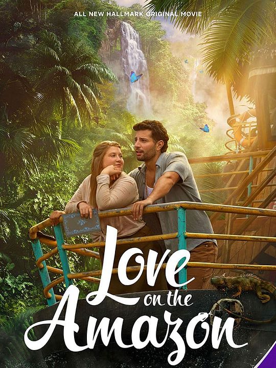 Coup de foudre en Amazonie : Affiche