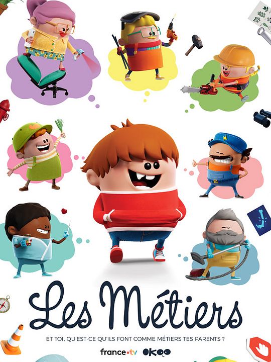 Les métiers : Affiche