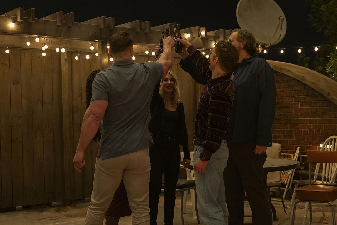 Photo Jennifer Holland, John Cena, Steve Agee, Freddie Stroma