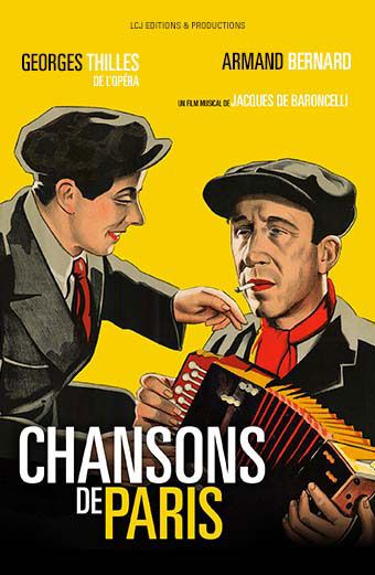 Chansons de Paris : Affiche