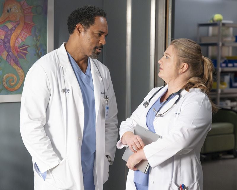 Grey's Anatomy : Photo Jason George (II), Jaicy Elliot