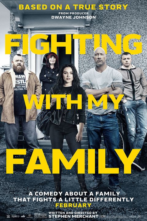 Une famille sur le ring : Affiche