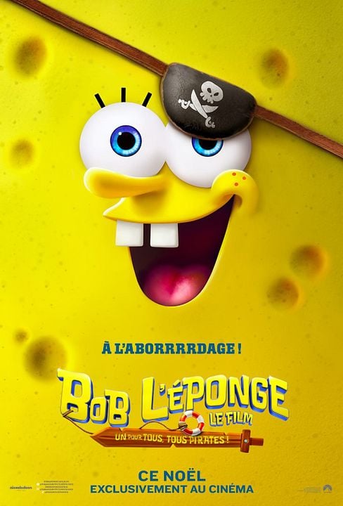 Bob l'éponge - Le film : un pour tous, tous pirates ! : Affiche