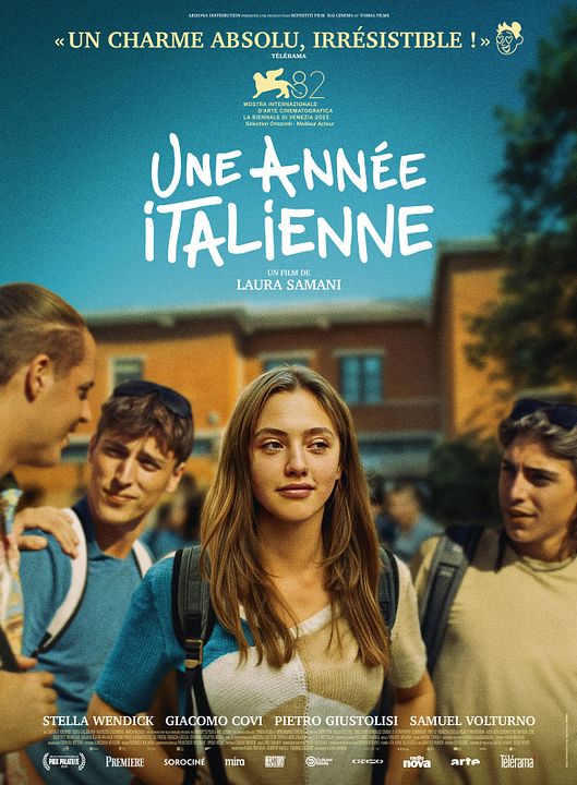 Une année italienne : Affiche