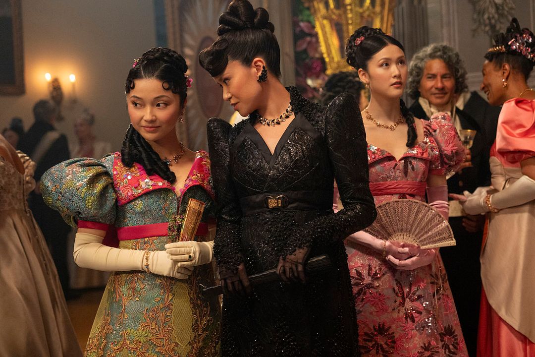 La Chronique des Bridgerton : Photo Isabella Wei, Katie Leung, Michelle Mao
