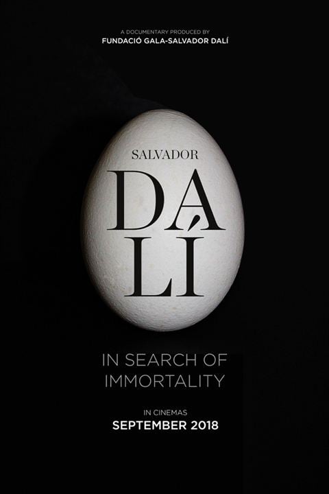 Salvador Dalí : A la recherche de l'immortalité : Affiche