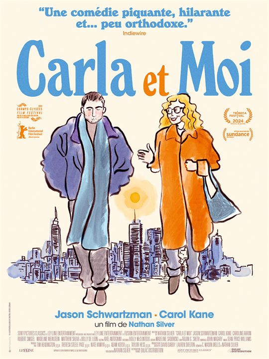 Carla et Moi : Affiche