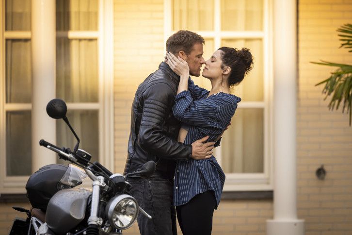 Photo Sam Heughan, Jessica De Gouw