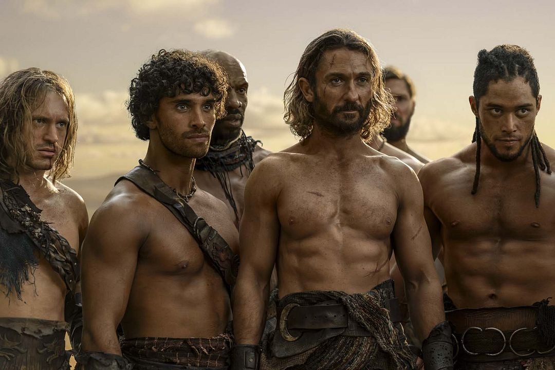 Spartacus: House Of Ashur : Photo Graham McTavish, Louis Hunter, Jordi Webber, Dan Hamill