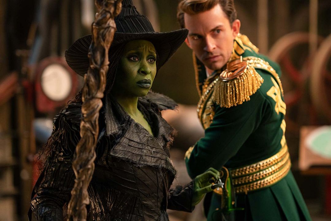 Wicked : partie II : Photo Cynthia Erivo, Jonathan Bailey