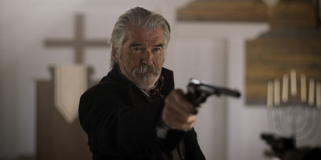 La Dernière Chevauchée : Photo Pierce Brosnan