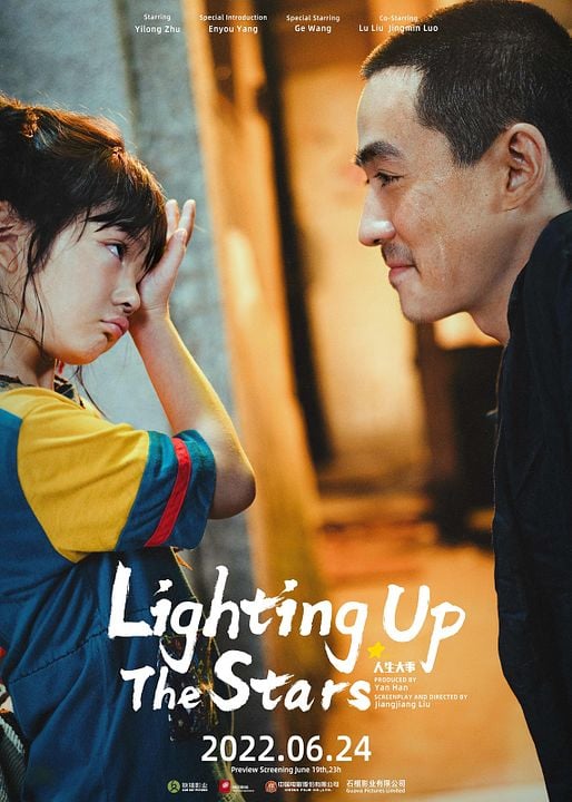 Lightning up the stars : Affiche