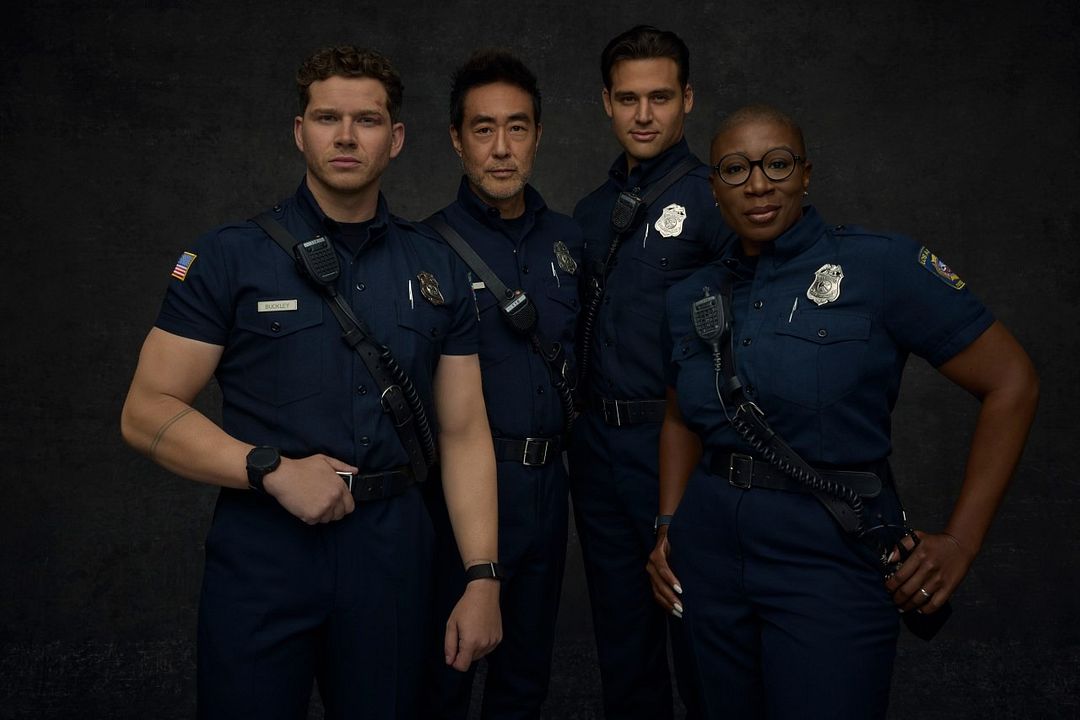 Photo Ryan Guzman, Aisha Hinds, Kenneth Choi, Oliver Stark