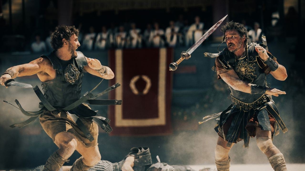 Gladiator II : Photo Pedro Pascal, Paul Mescal