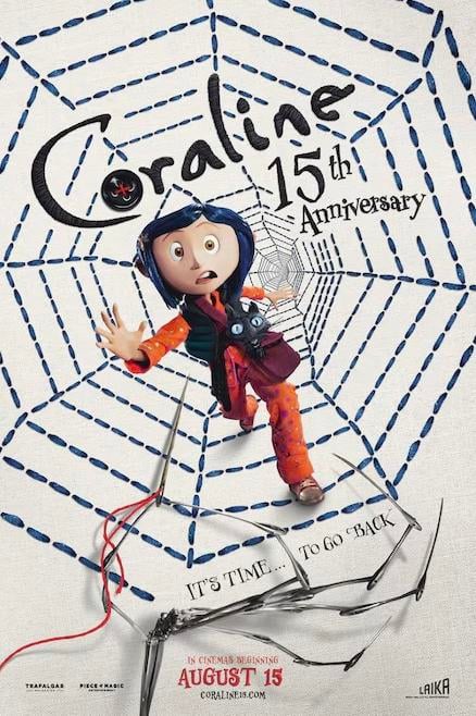 Coraline 15ème Anniversaire : Affiche