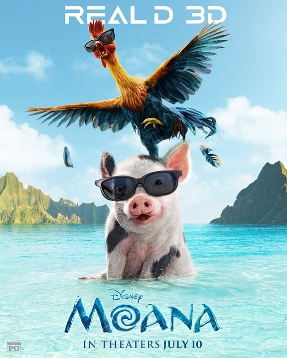 Vaiana, la légende du bout du monde : Affiche