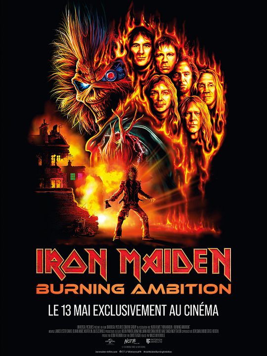 Iron Maiden: Burning Ambition : Affiche