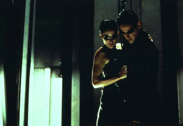 Matrix : Photo Carrie-Anne Moss, Keanu Reeves