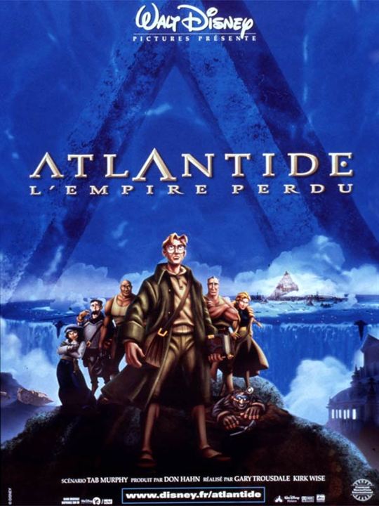 Atlantide, l'empire perdu : Affiche