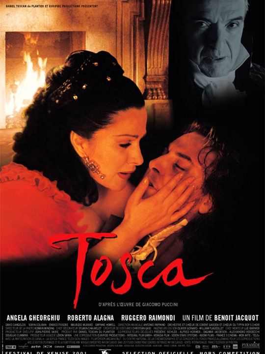 Tosca : Affiche Angela Georghiu, Roberto Alagna