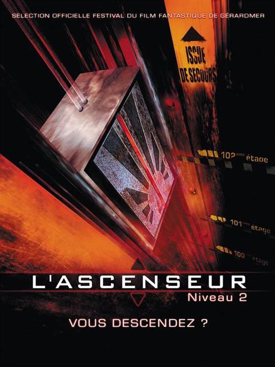 L'Ascenseur (niveau 2) : Affiche