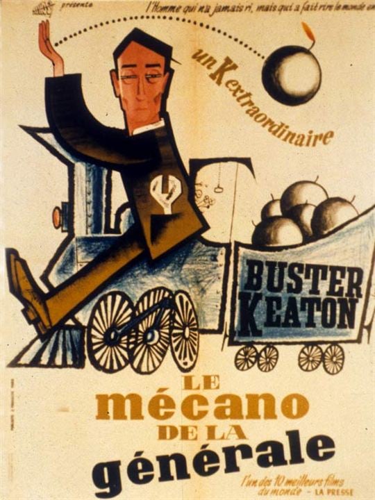 Le Mécano de la Générale : Affiche Clyde Bruckman, Buster Keaton