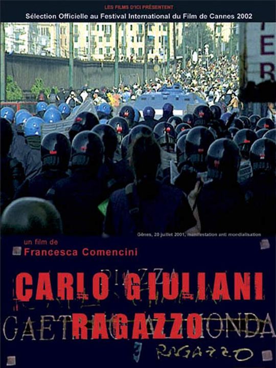 Carlo Giuliani, Ragazzo : Affiche