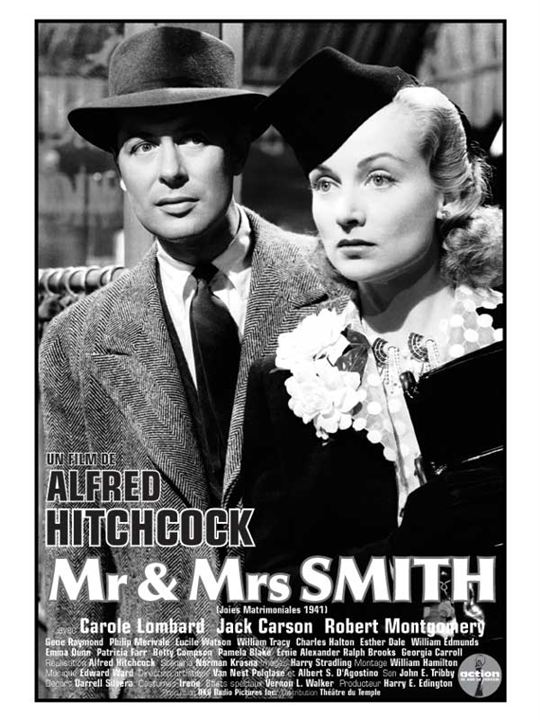 Joies matrimoniales : Affiche Carole Lombard, Robert Montgomery