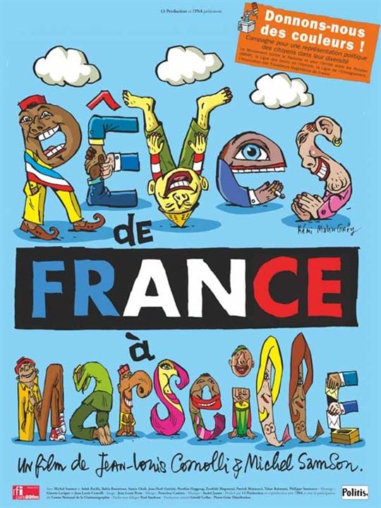 Rêves de France à Marseille : Affiche Jean-Louis Comolli, Michel Samson