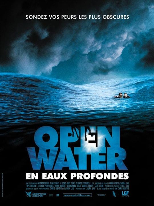 Open water en eaux profondes : Affiche Chris Kentis
