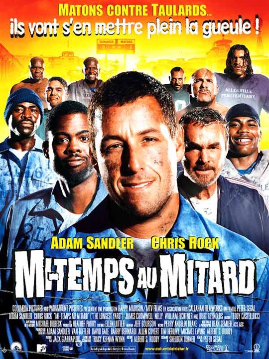 Mi-temps au mitard : Affiche