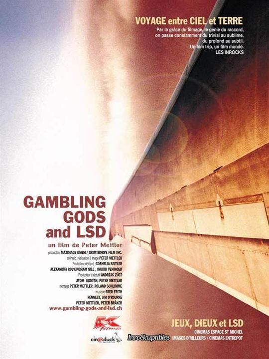 Gambling, gods and LSD : Affiche Peter Mettler